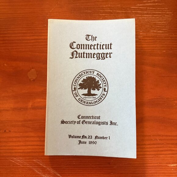 The Connecticut Nutmegger Genealogy Journals 1989 & 1991 - Picture 5 of 5